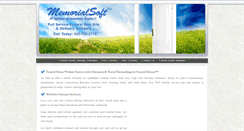 Desktop Screenshot of memorialsoft.com